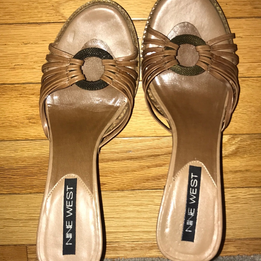 Brown heels